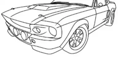 Draw Cars: Muscle screenshot 1