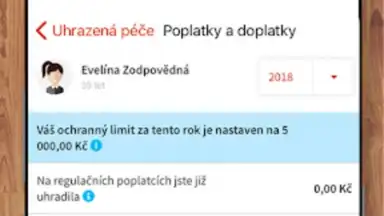 Moje VZP screenshot 2