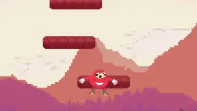 Jumping Ugandan Knuckles screenshot 2