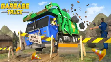 Offroad Truck Simulator - Garbage Truck Game screenshot 8