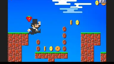Super Mega Runners 8 Bit Mario screenshot 5