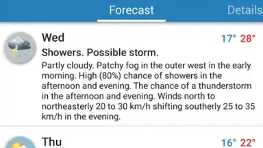 Au Weather Free screenshot 10