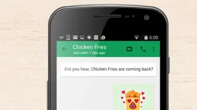 Chicken Fries Keyboard screenshot 2
