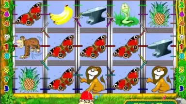 Crazy monkey slot screenshot 5