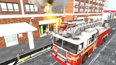 Crazy FireTruck screenshot 1
