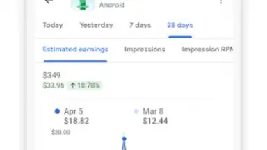 Google AdMob screenshot 1