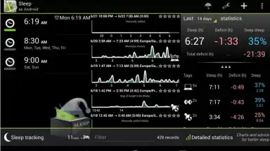 Sleep as Android screenshot 2