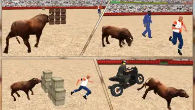 Angry Bull Attack Arena Sim 3D screenshot 8