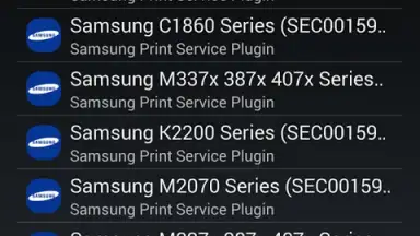Samsung Print Service Plugin screenshot 6