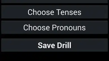Spanish Verb Trainer screenshot 1