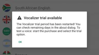 Vocalizer TTS Voice screenshot 2