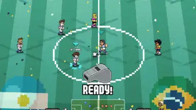 Pixel Cup Soccer - Lite screenshot 13