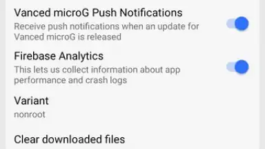 Vanced microG screenshot 4