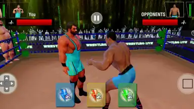 Tag Team Wrestling Games: Mega Cage Ring Fighting screenshot 9