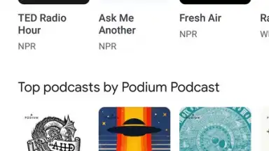 Google Podcasts screenshot 3