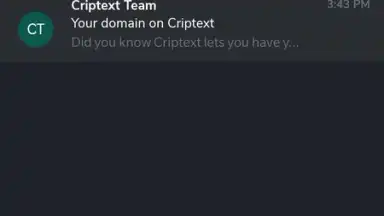 Criptext screenshot 9