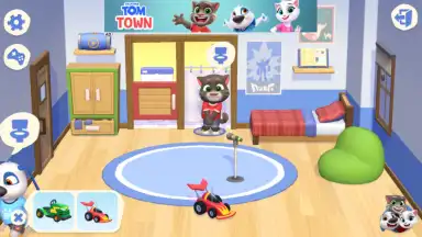 Talking Tom Town screenshot 1