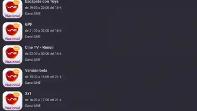 UNE: TV screenshot 6