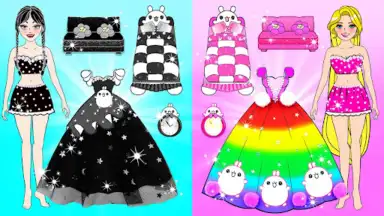 Chibi Doll Dress Up DIY Games screenshot 4