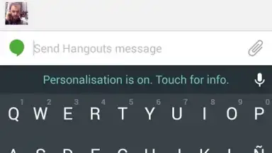 Android L Keyboard screenshot 3