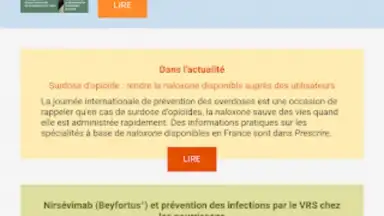 Application Prescrire screenshot 3