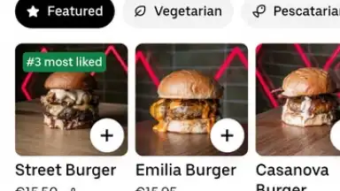 Uber Eats screenshot 3