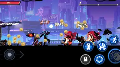 Cyber Fighters screenshot 1