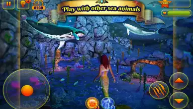 Cute Mermaid Simulator 3D screenshot 4