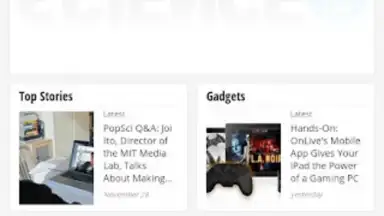 Google Currents screenshot 1