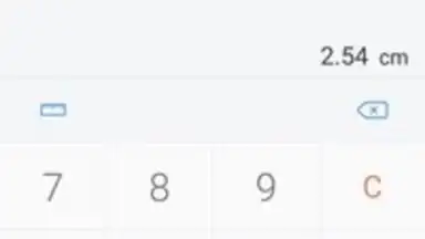 Samsung Calculator screenshot 1
