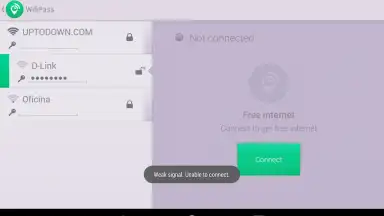 WifiPass Free Internet screenshot 1