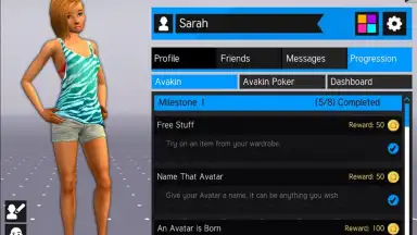 Avakin Poker screenshot 1