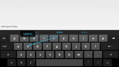 Android Keyboard (AOSP) screenshot 3