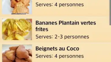 Recettes Africaines screenshot 1
