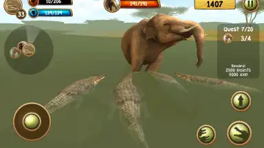 Wild Crocodile Simulator 3D screenshot 3