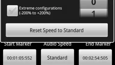 Audio Speed Changer screenshot 1