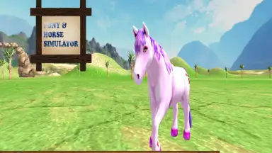 Pony Horse Simulator Kids 3D screenshot 15