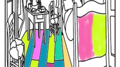 Vincent van Gogh Coloring Book screenshot 3