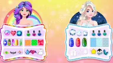 Nail Salon Game Girls Nail art screenshot 6
