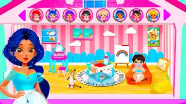 Princess Doll House Decoration screenshot 4