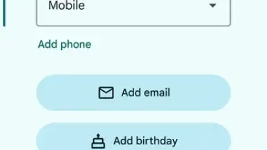 Google Contacts screenshot 1