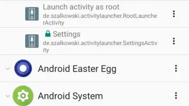 Activity Launcher screenshot 3