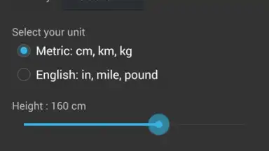 Accupedo Pedometer screenshot 7