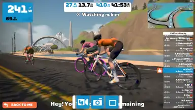 Zwift screenshot 1