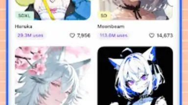 PixAI screenshot 1