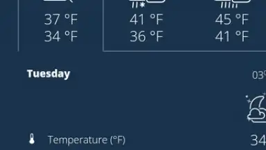 SSuite Dune Weather App screenshot 1