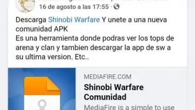 Shinobi Warfare Comunidad screenshot 4