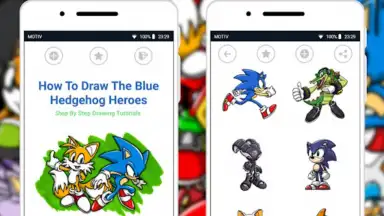 How To Draw The Blue Hedgehog screenshot 3