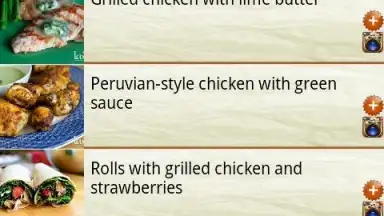 Chicken recipes screenshot 3