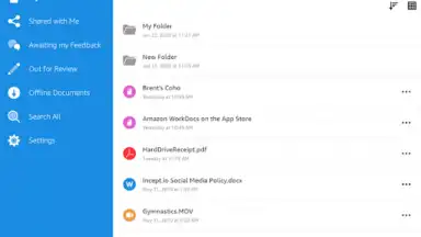 Amazon Zocalo screenshot 2